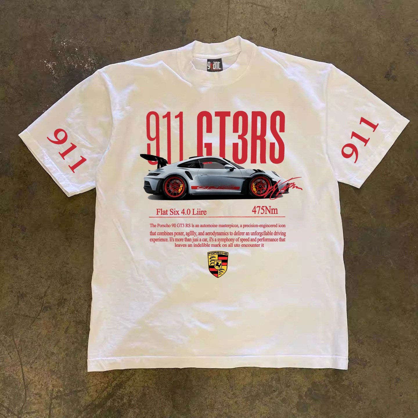 911 GT3  GRAPHIC TEE
