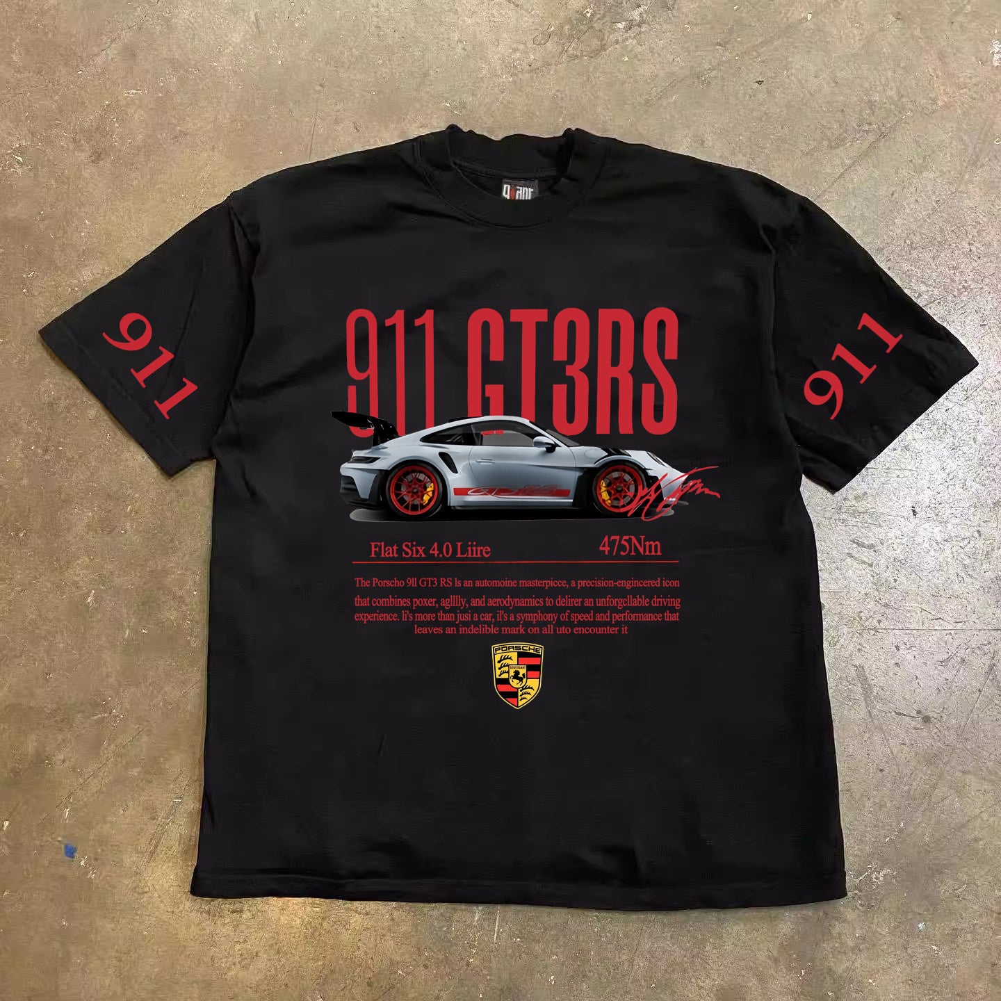 911 GT3  GRAPHIC TEE